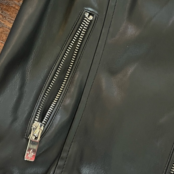 Lilly and Lottie Leather Jacket - Picture 3 of 3